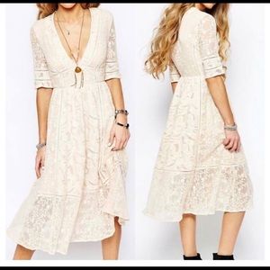 Free People Lace Dress size 2